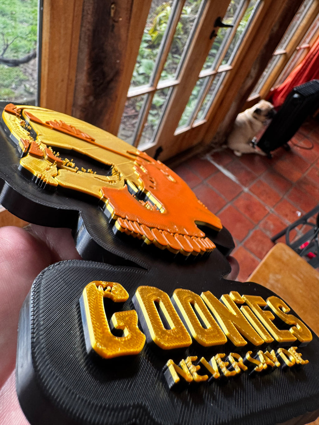 The Goonies – Never Say Die 3D Skull Wall Plaque