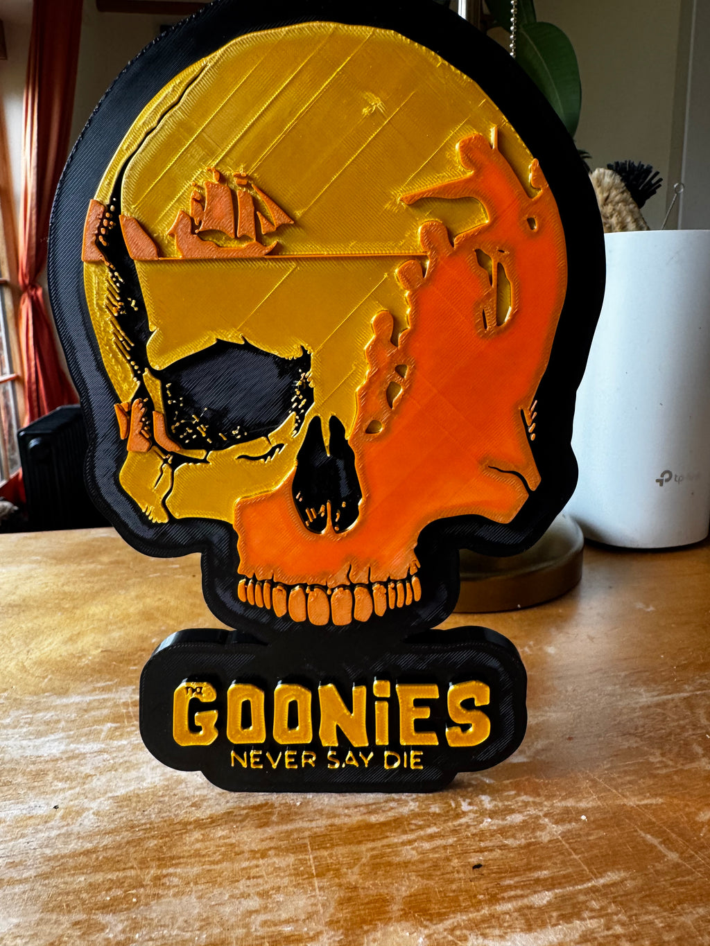 The Goonies – Never Say Die 3D Skull Wall Plaque