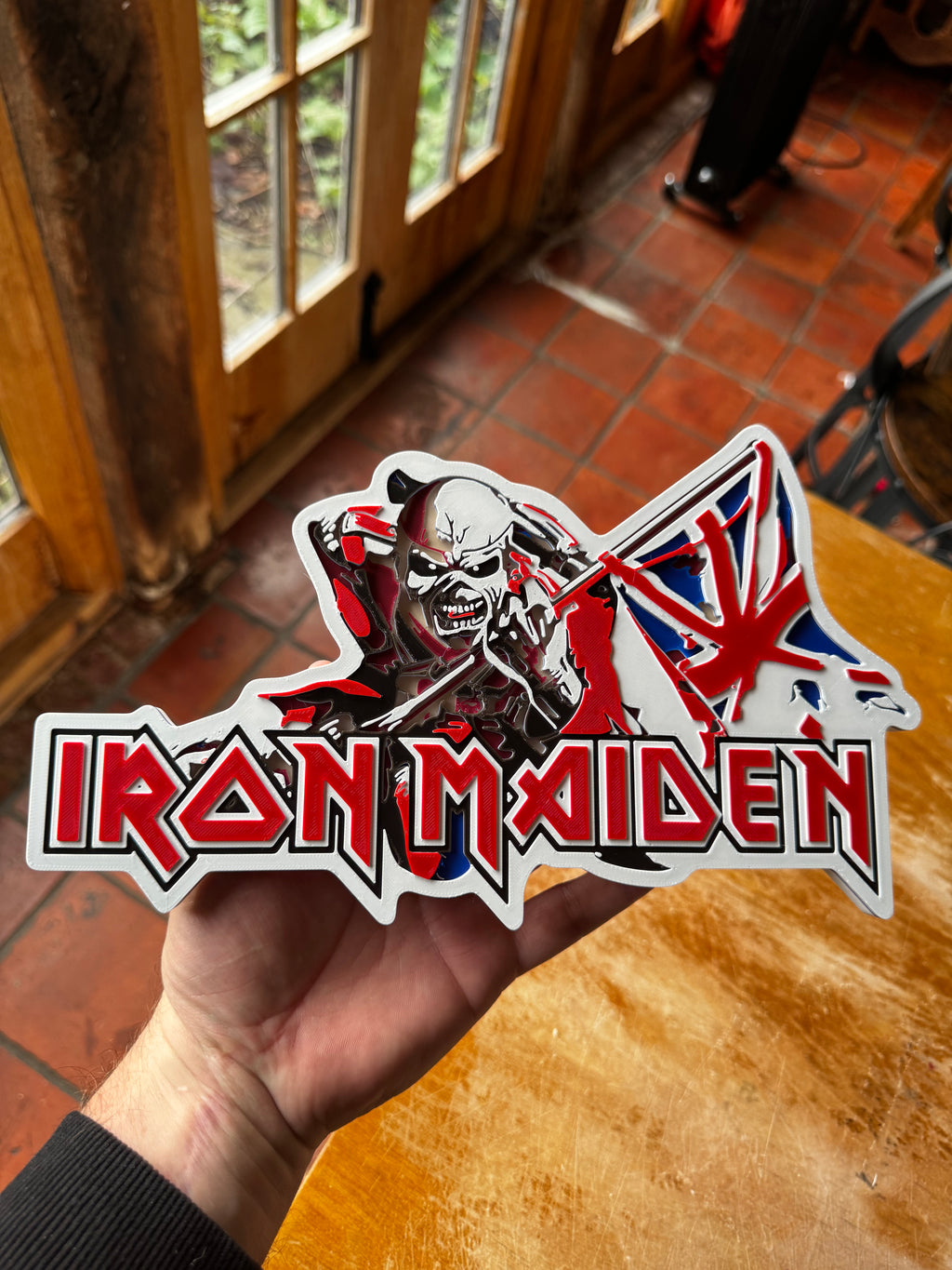Iron Maiden – The Trooper 3D Wall Plaque