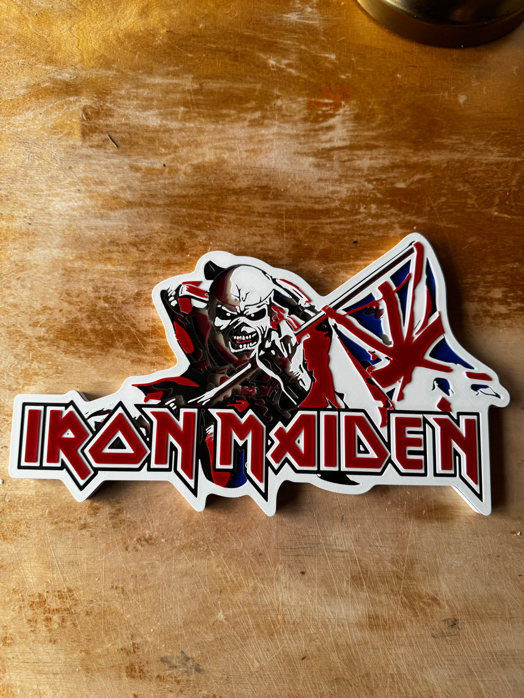 Iron Maiden – The Trooper 3D Wall Plaque