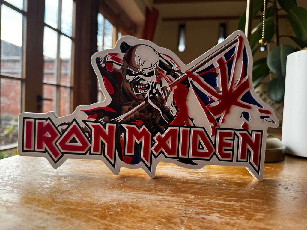 Iron Maiden – The Trooper 3D Wall Plaque