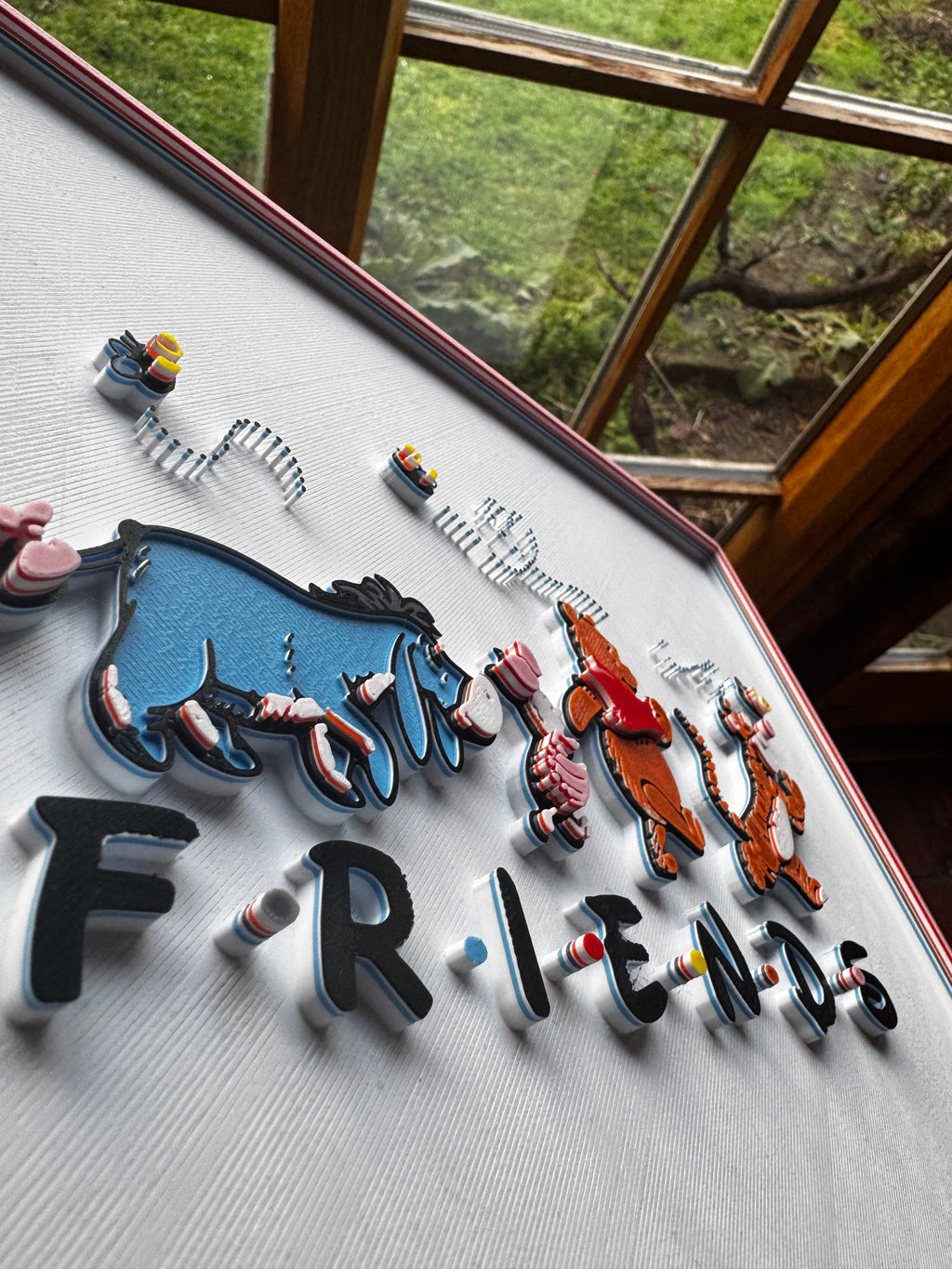 Winnie the Pooh & Friends 3D Wall Plaque – Friends Inspired Design