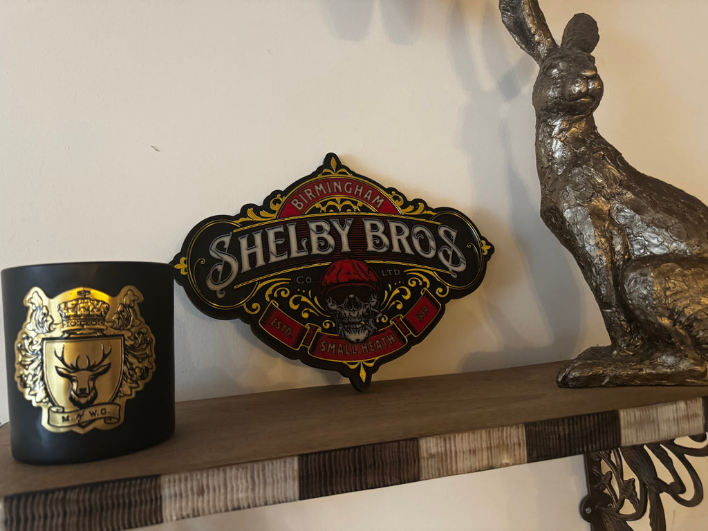 Shelby Bros Birmingham 3D Wall Plaque – Peaky Blinders Inspired