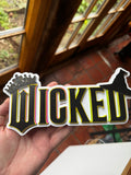 Wicked 3D Display Sign – Musical Inspired Wall Plaque