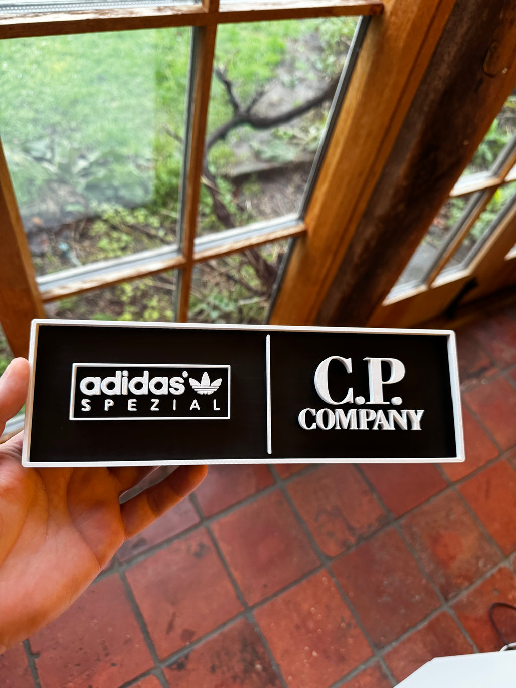 Adidas Spezial × C.P. Company Inspired 3D Wall Plaque – Multi Colour Options