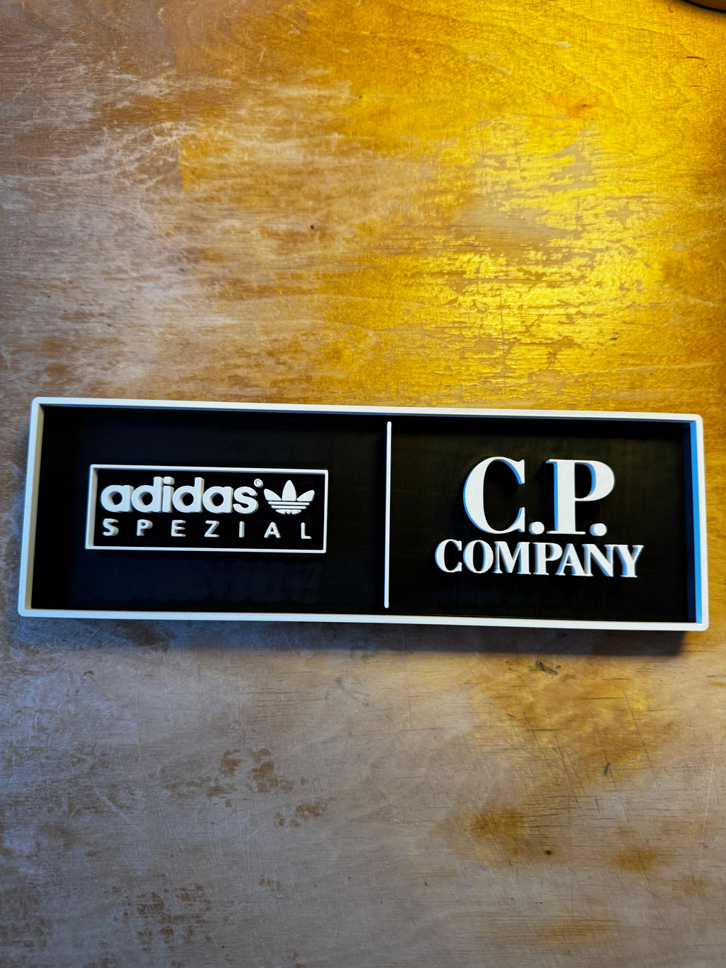 Adidas Spezial × C.P. Company Inspired 3D Wall Plaque – Multi Colour Options