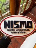 NISMO Nissan Motorsports International 3D Wall Sign