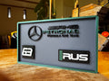 Mercedes AMG Petronas George Russell No.63 3D Printed F1 Display Plaque