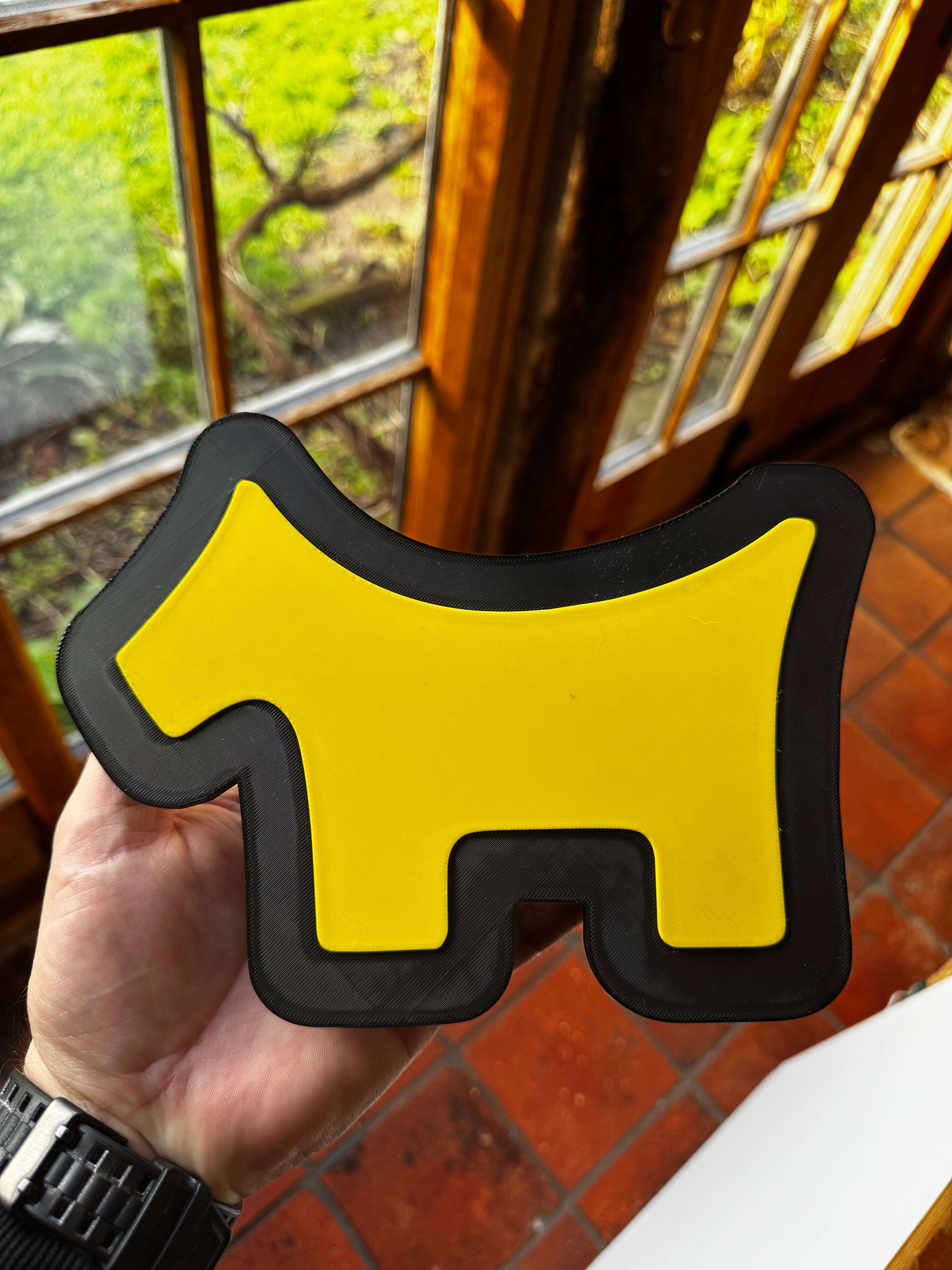 Scotty Cameron Dog Logo 3D Printed Golf Sign – Putter Collector Display