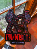 Thunderdome “Move As One” 3D Printed Sign – Hardcore Rave Gabber Music Wall Display