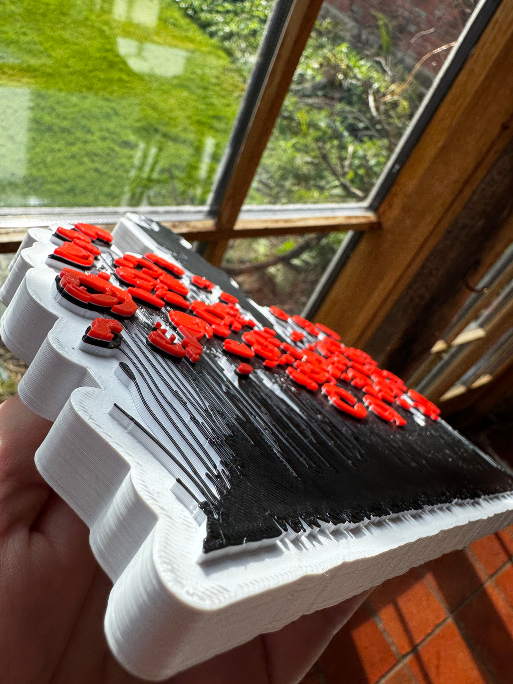 Remembrance Soldier & Poppy Field 3D Printed Plaque – Lest We Forget Memorial Display