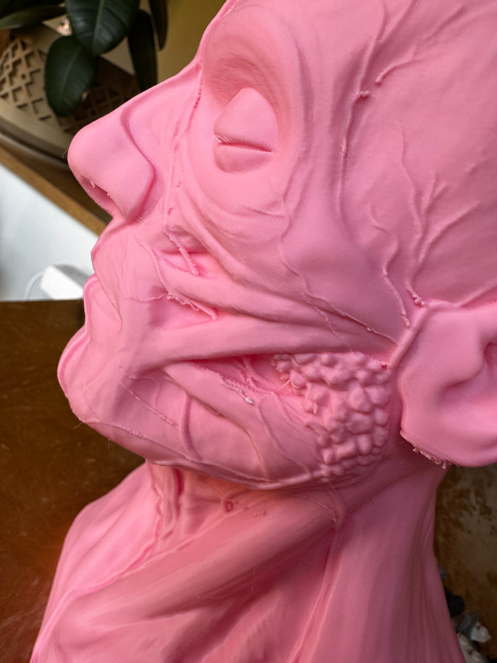 Human Anatomy Head & Torso Bust – Large 3D Printed Anatomical Sculpture – Medical Display