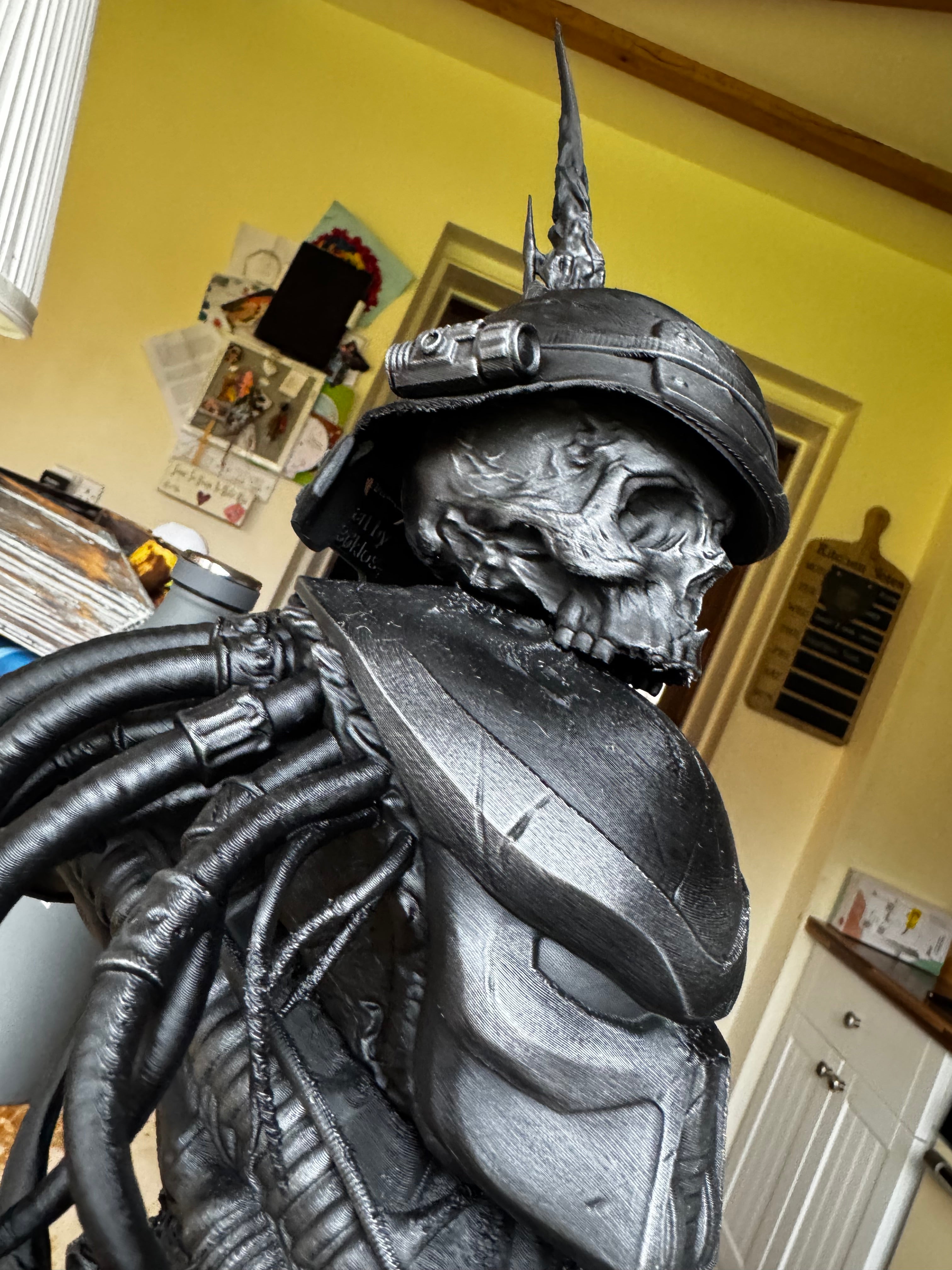 Alien vs Predator 3D Printed Bust – Predator & Xenomorph Display Statue – Sci-Fi Collectors Piece