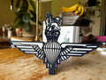 British Parachute Regiment Inspired 3D Wall Plaque – Airborne Wings & Crown Military Display – Para Gift