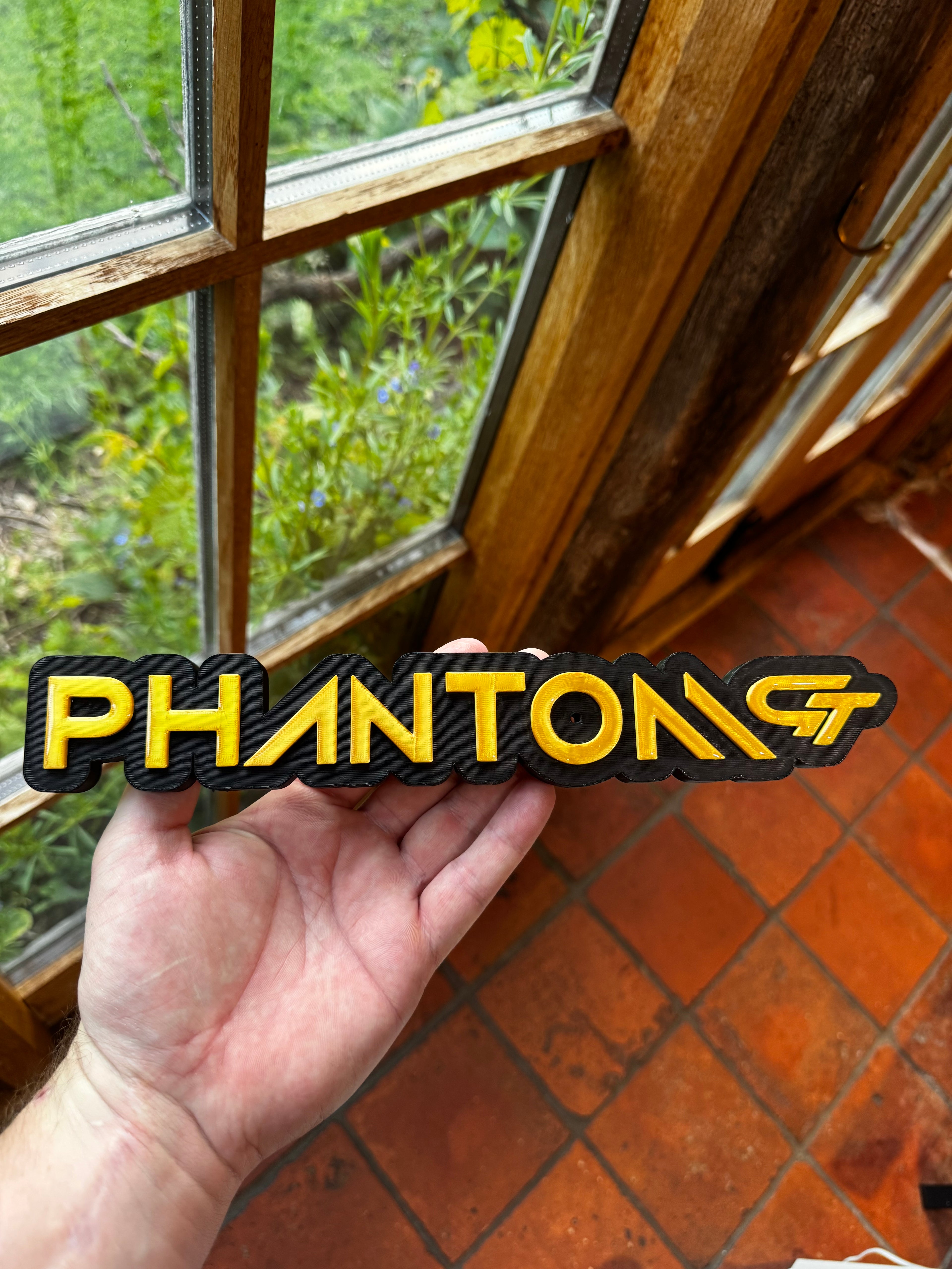 Nike Phantom GT 3D Printed Sign – Black & Gold Football Boot Display Plaque – Nike GT Football Décor – Brettin3D