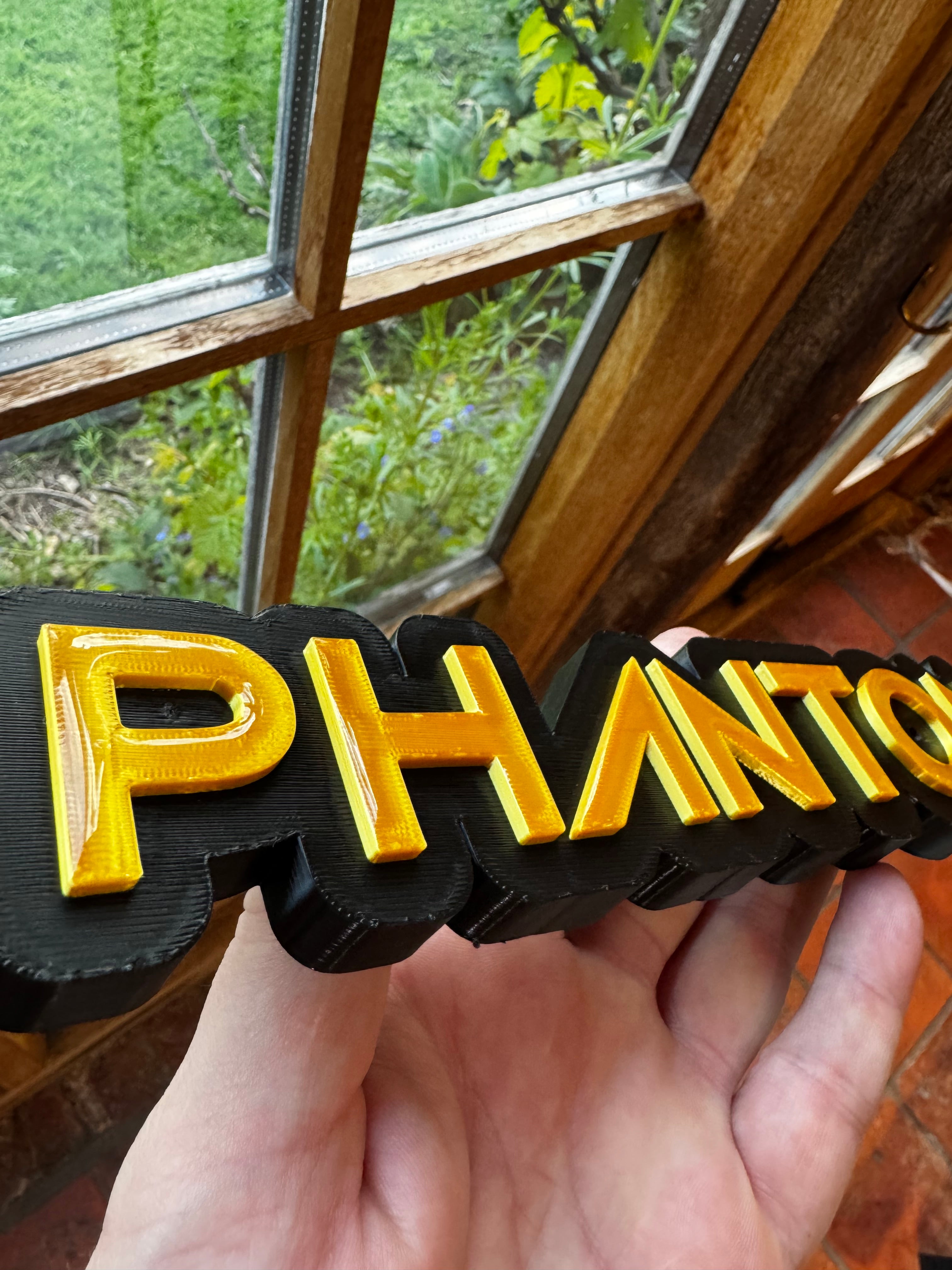 Nike Phantom GT 3D Printed Sign – Black & Gold Football Boot Display Plaque – Nike GT Football Décor – Brettin3D
