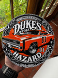 Dukes of Hazzard General Lee 01 3D Printed Wall Plaque – Classic TV Muscle Car Display Sign – Brettin3D
