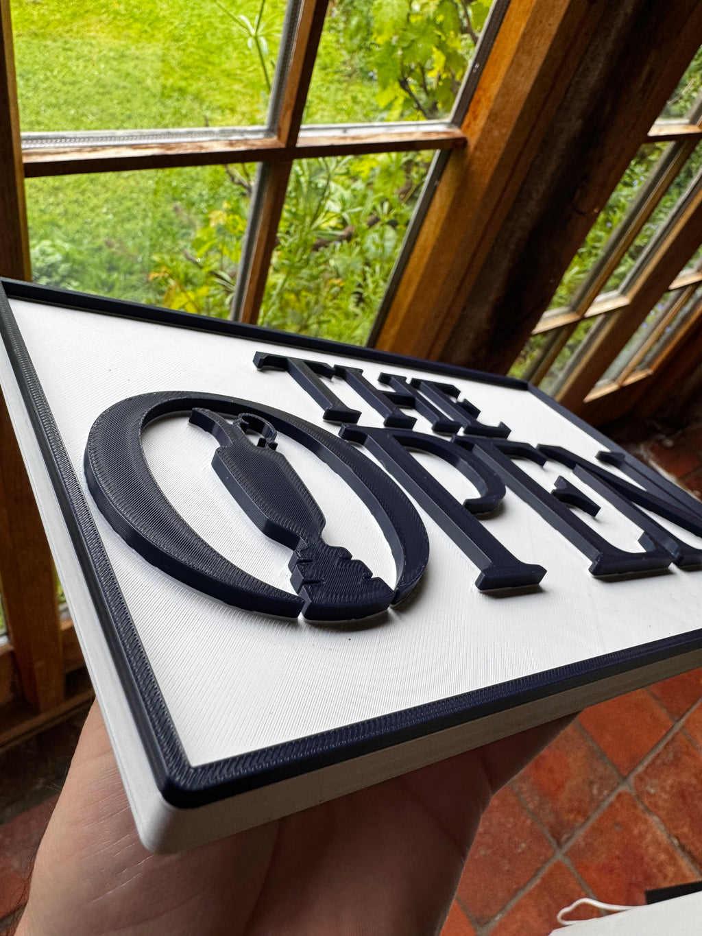 The Open Championship 3D Printed Golf Sign – Claret Jug Logo Plaque – Golf Wall & Display Décor – Brettin3D