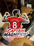 Bruno Fernandes #8 “Captain Magnifico” 3D Printed Manchester United Wall Plaque – Football Display – Brettin3D