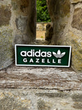 Adidas Gazelle 3D Printed Wall Plaque – Retro Trainer Sneaker Sign – Green & White Adidas Display – Brettin3D