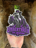 The Undertaker “The Deadman” 3D Printed Wrestling Wall Plaque – WWE Inspired Wrestling Display – Handmade by Brettin3D
