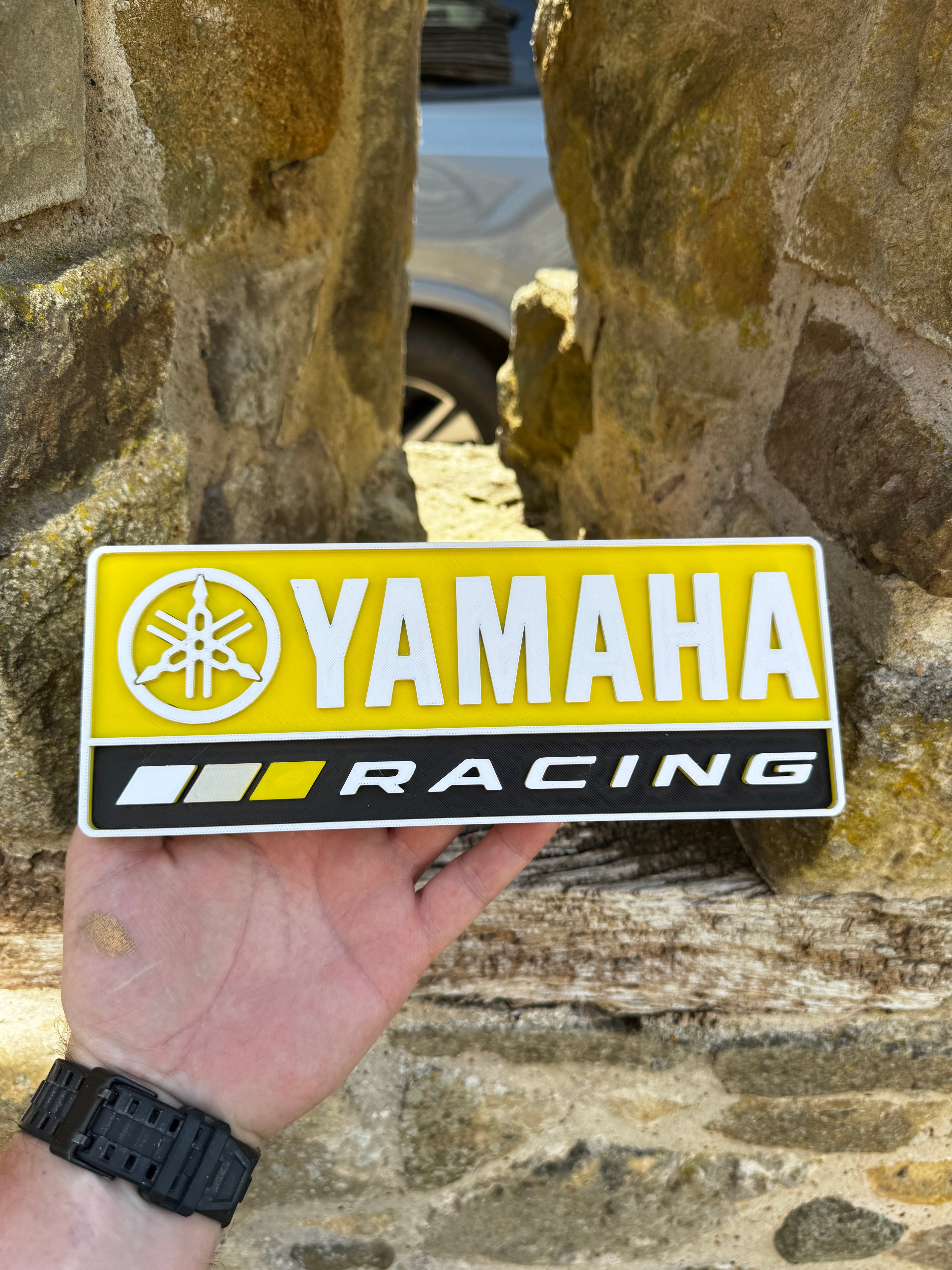Yamaha Racing 3D Wall Sign – Multiple Colours Available