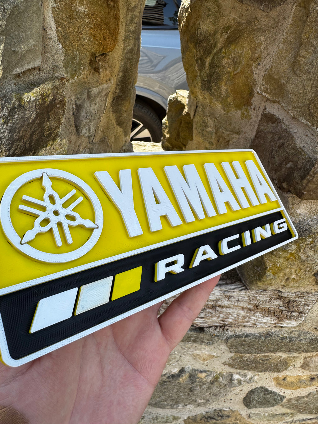 Yamaha Racing 3D Wall Sign – Multiple Colours Available