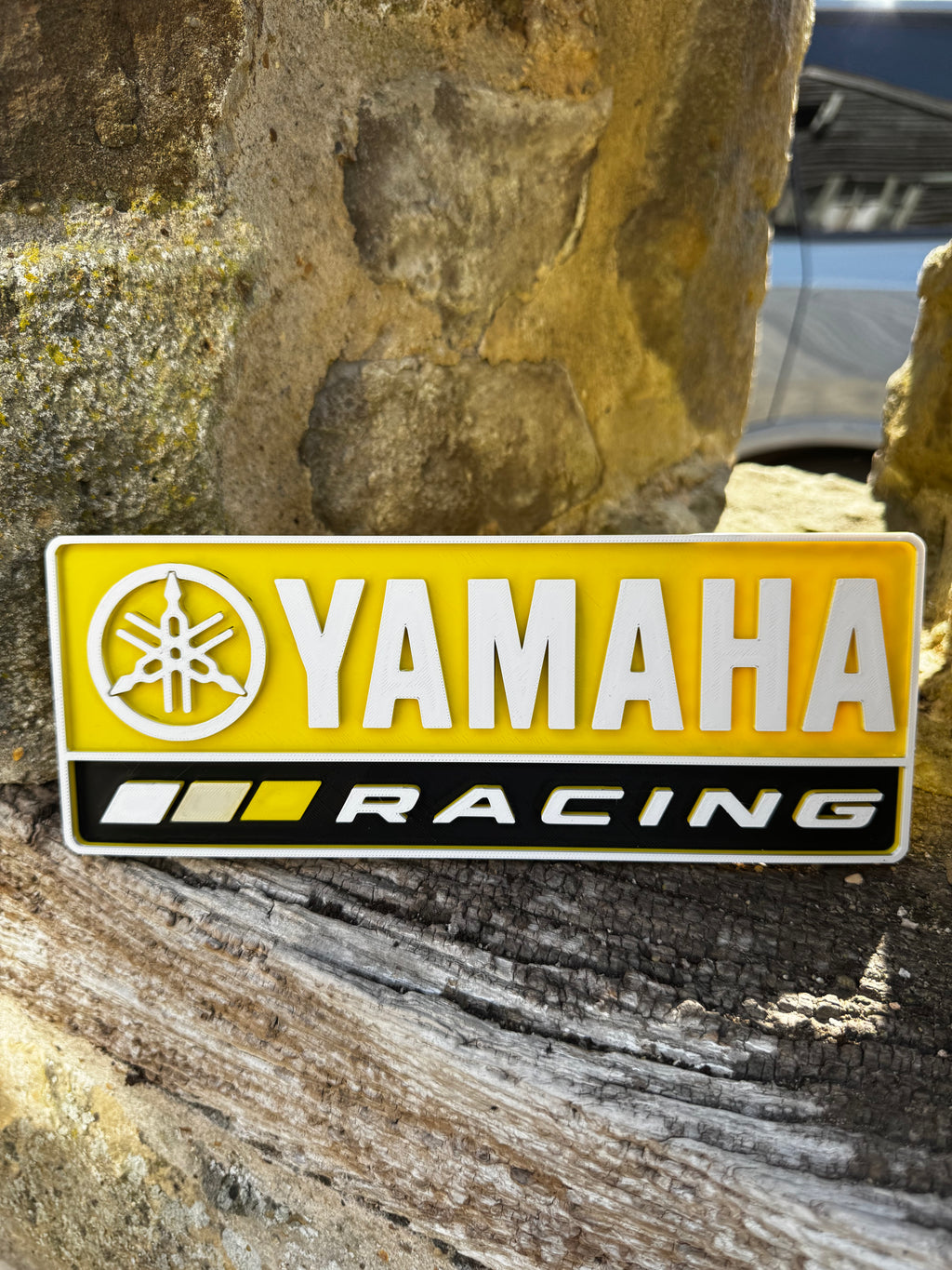 Yamaha Racing 3D Wall Sign – Multiple Colours Available
