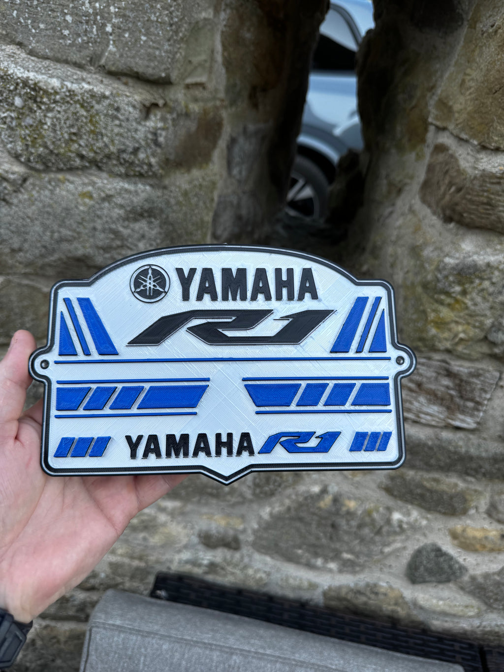 Yamaha R1 3D Wall Plaque