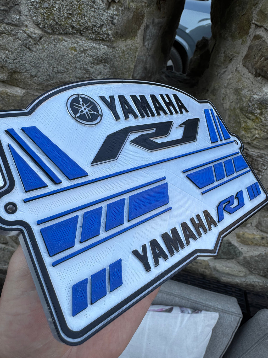 Yamaha R1 3D Wall Plaque