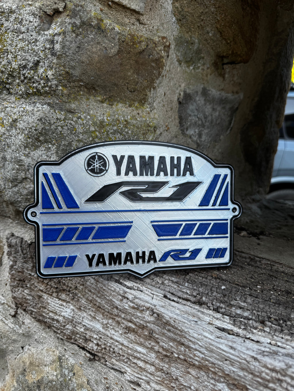 Yamaha R1 3D Wall Plaque