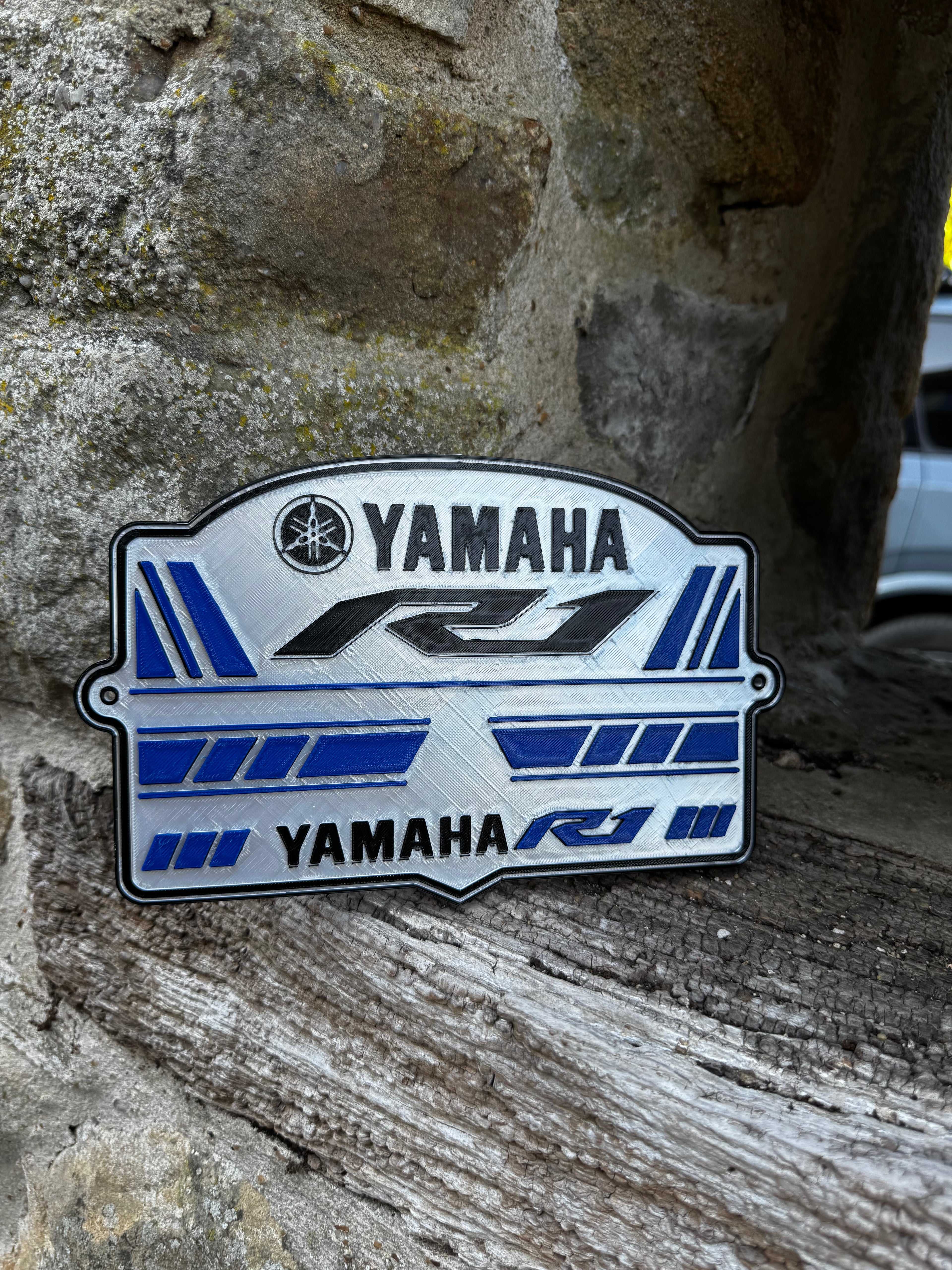 Yamaha R1 3D Wall Plaque