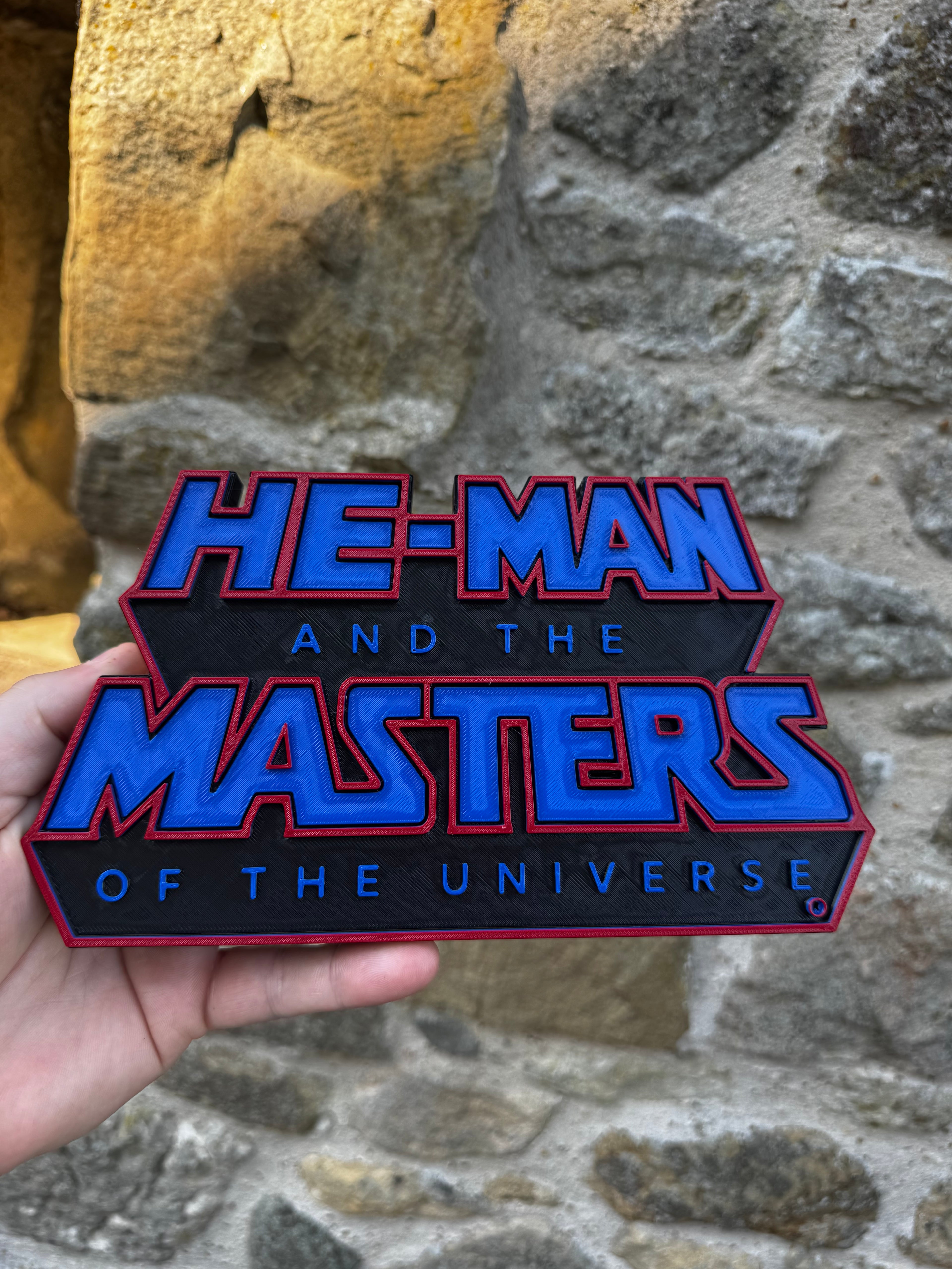 He-Man and the Masters of the Universe 3D Sign