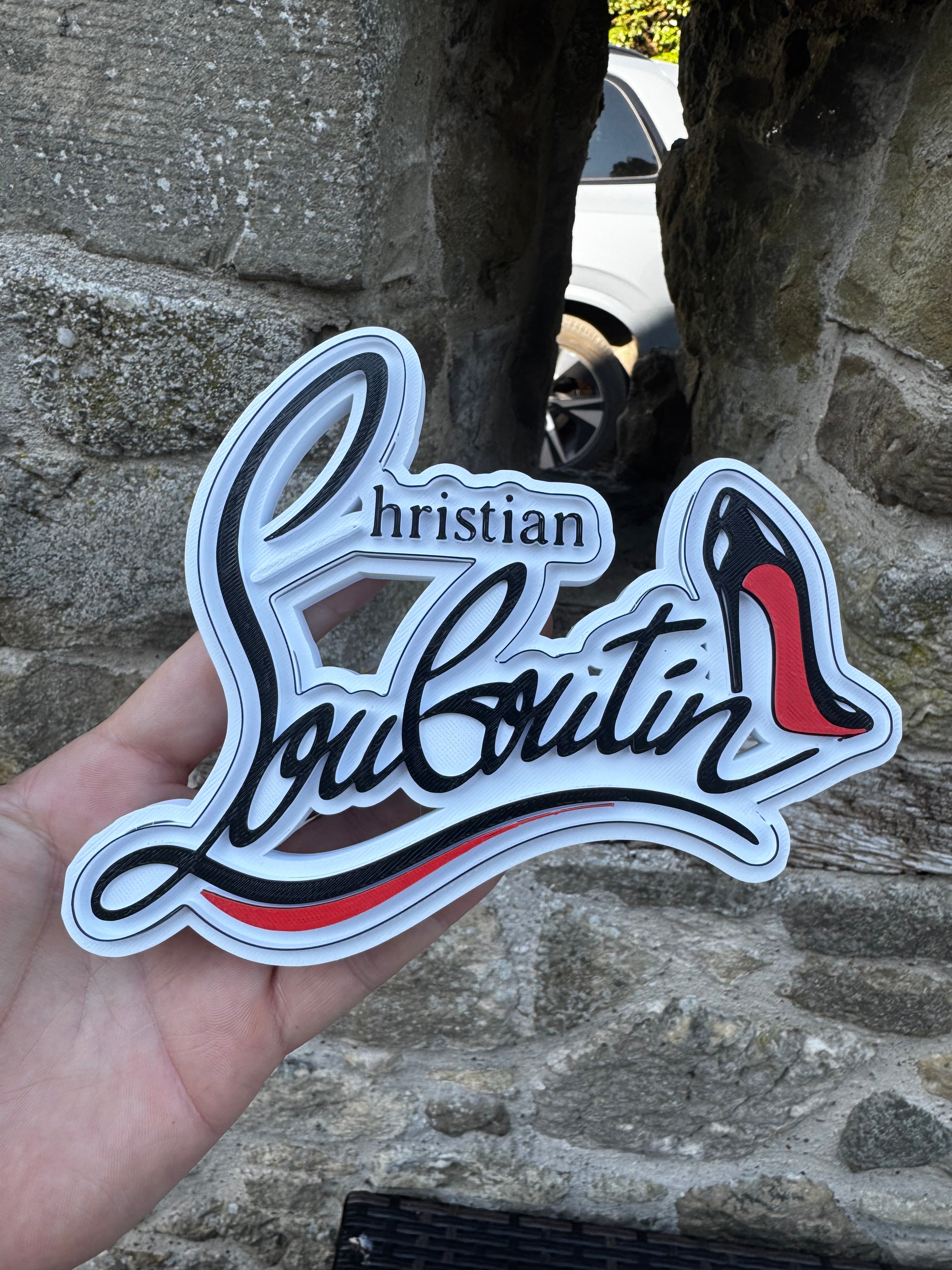 Christian Louboutin 3D Sign