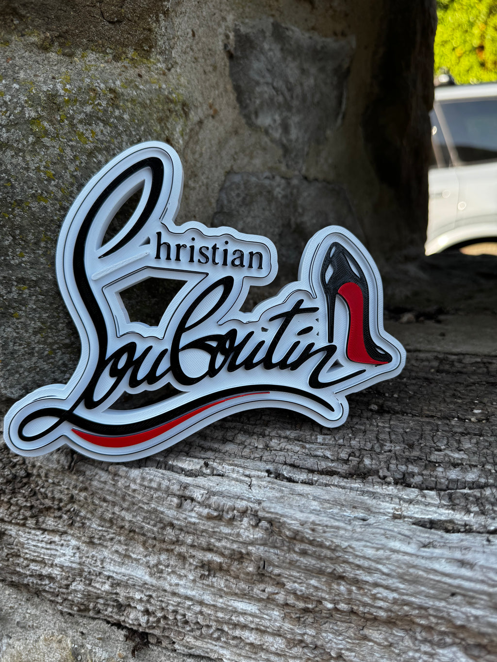 Christian Louboutin 3D Sign