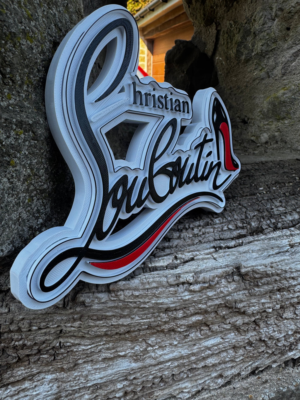 Christian Louboutin 3D Sign