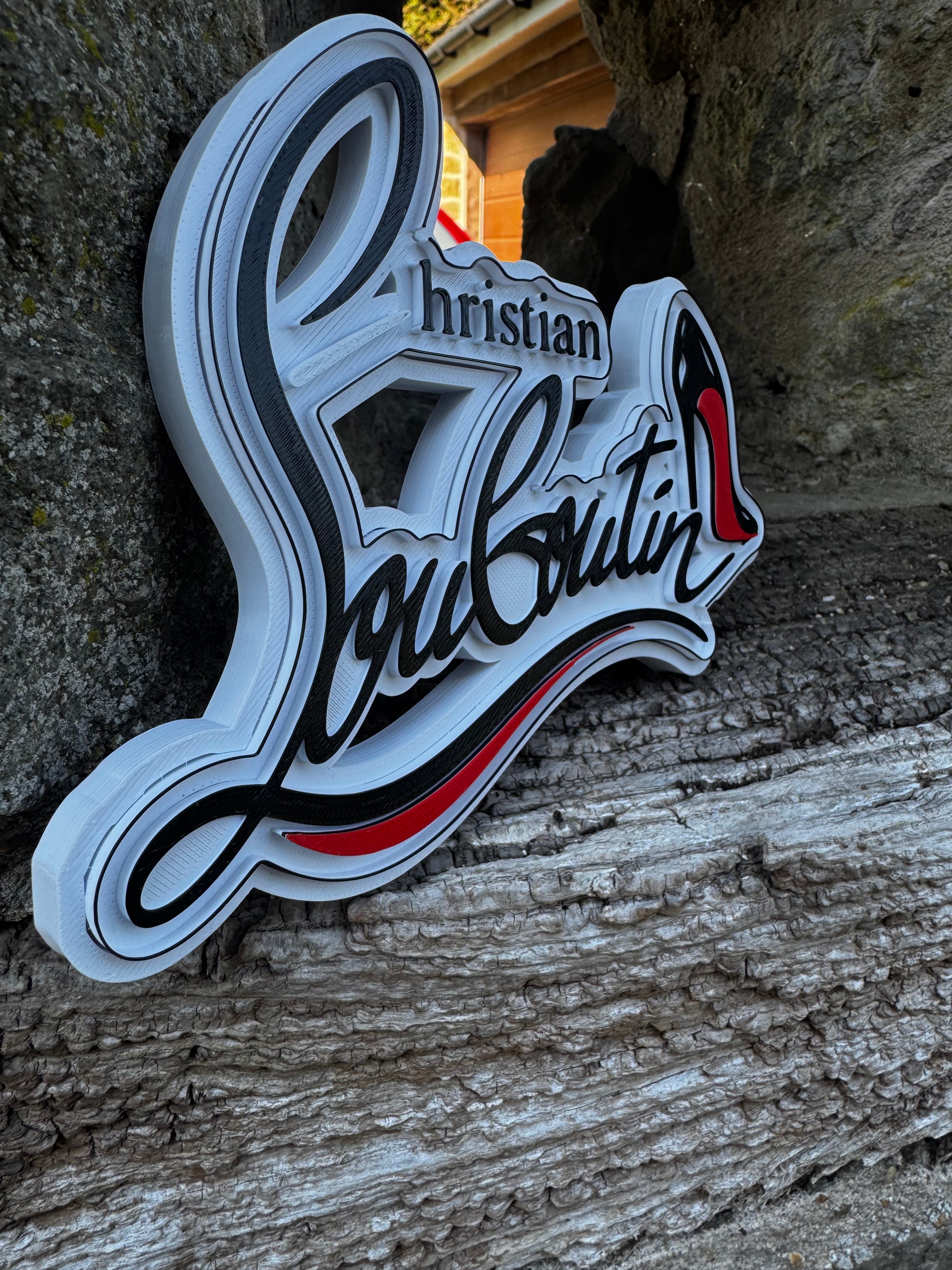 Christian Louboutin 3D Sign