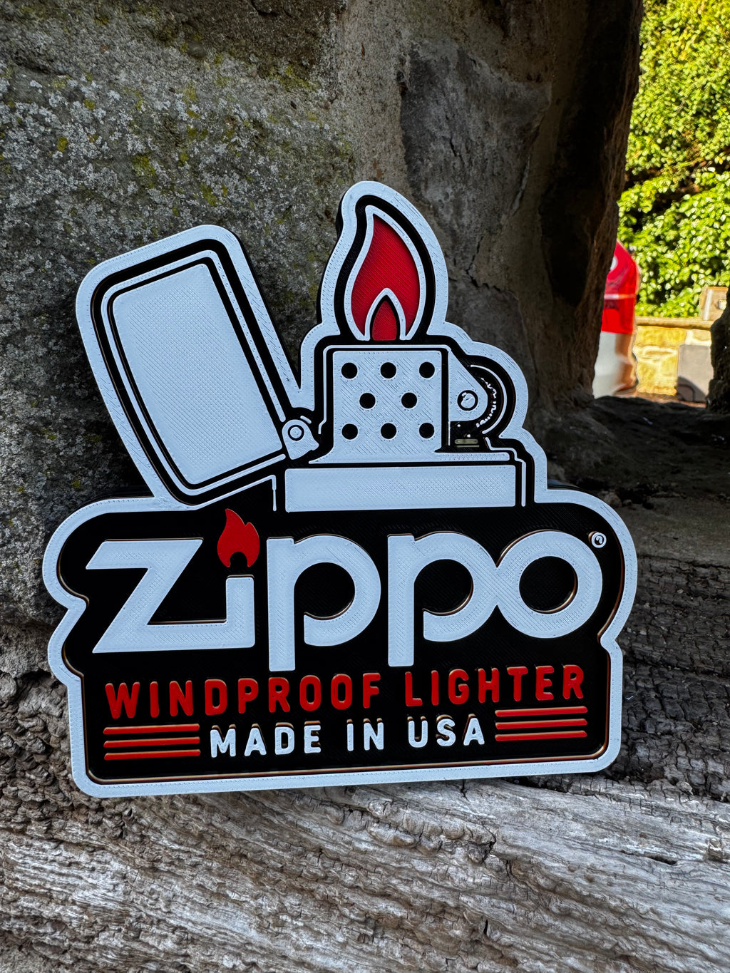 Zippo Windproof Lighter 3D Wall Plaque