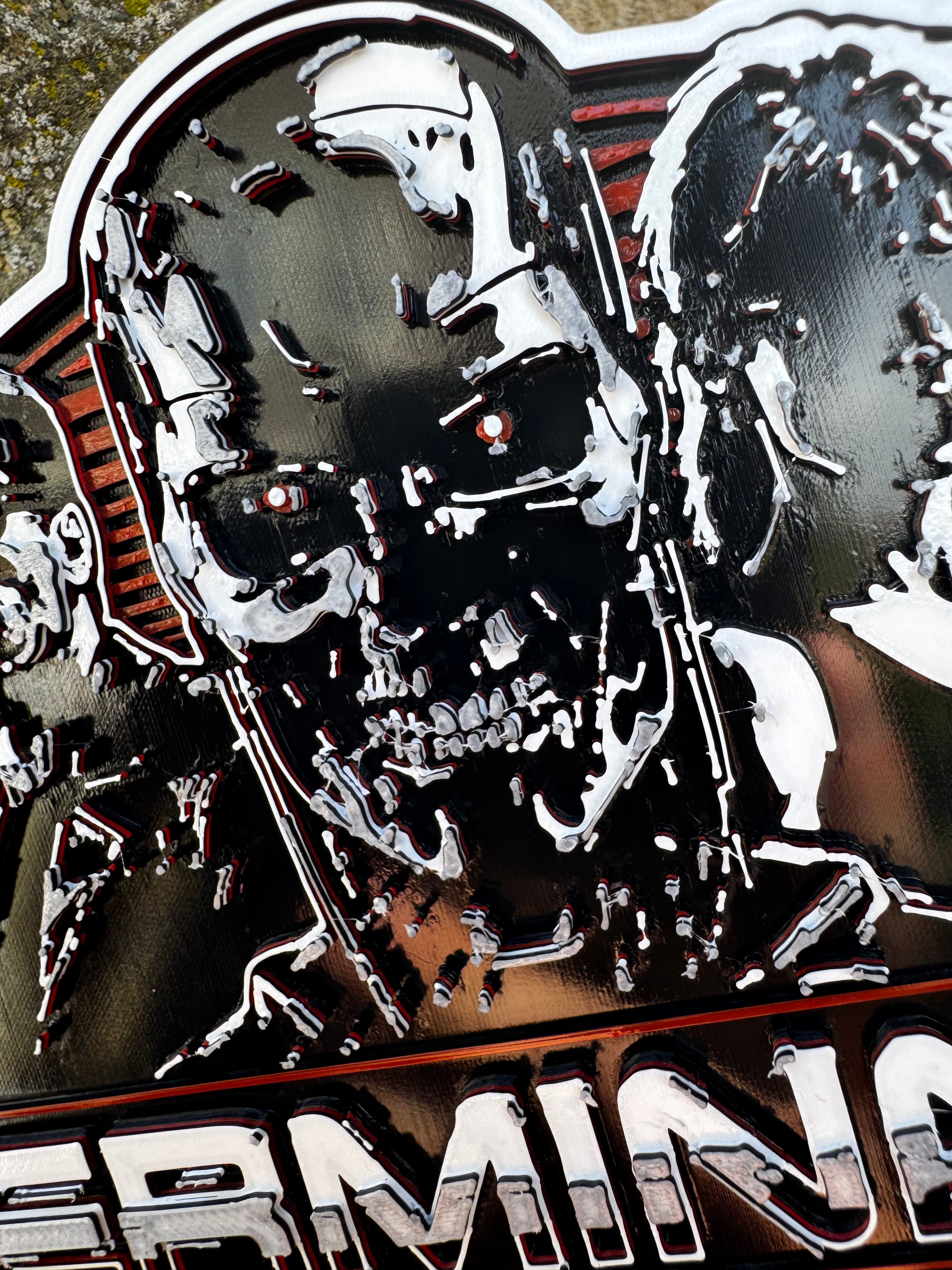 Terminator Movie Collection 3D Wall Plaque
