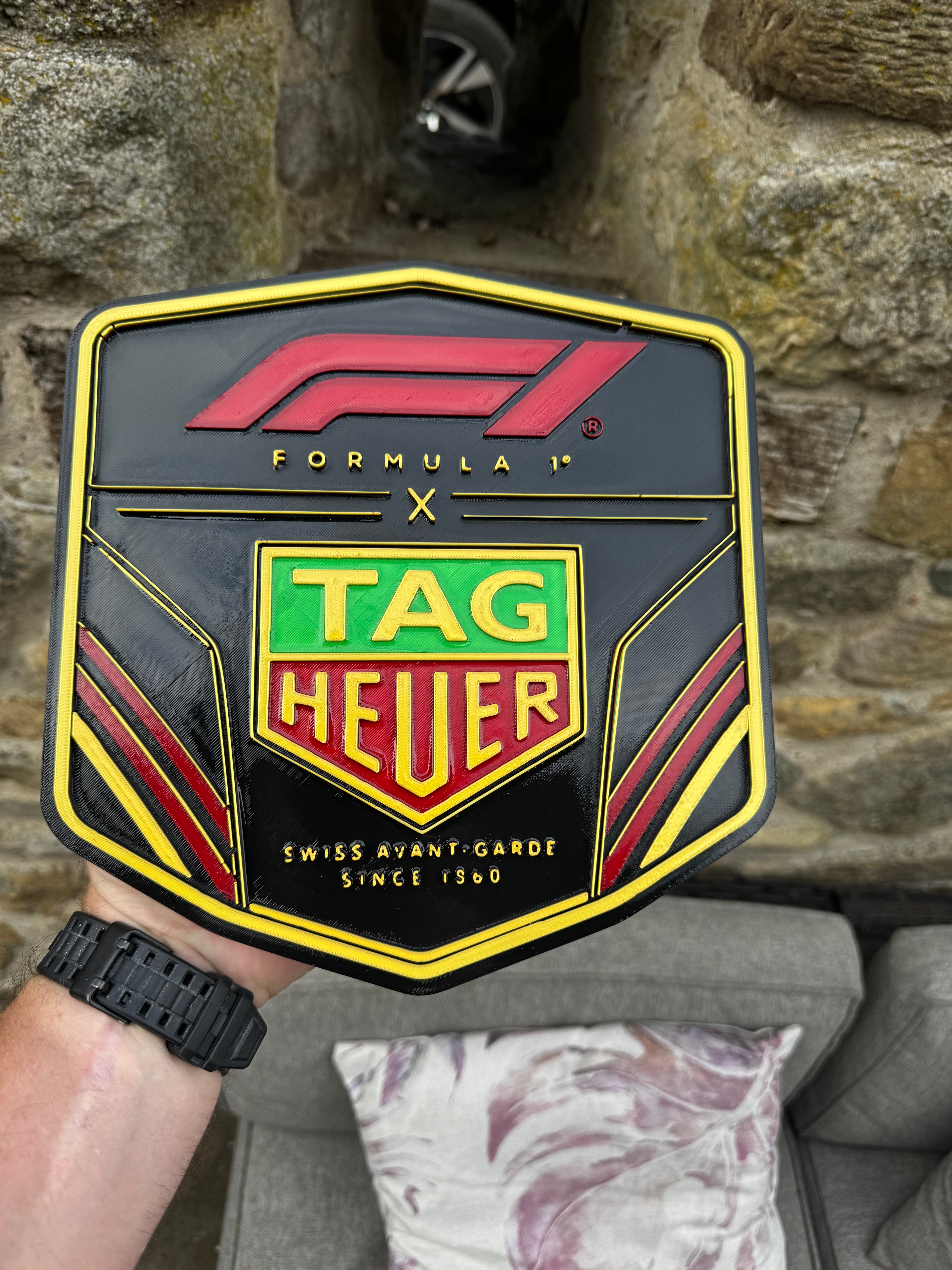 Formula 1 × TAG Heuer 3D Wall Plaque
