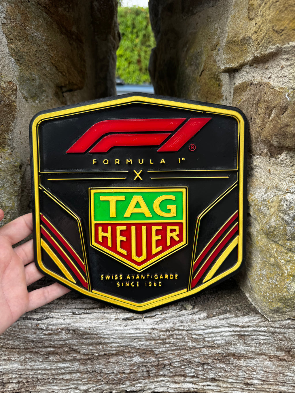 Formula 1 × TAG Heuer 3D Wall Plaque