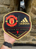 Manchester United × adidas “United By Legacy” 3D Wall Plaque