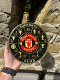 Manchester United Supporters Club Trophy Collection 3D Wall Plaque