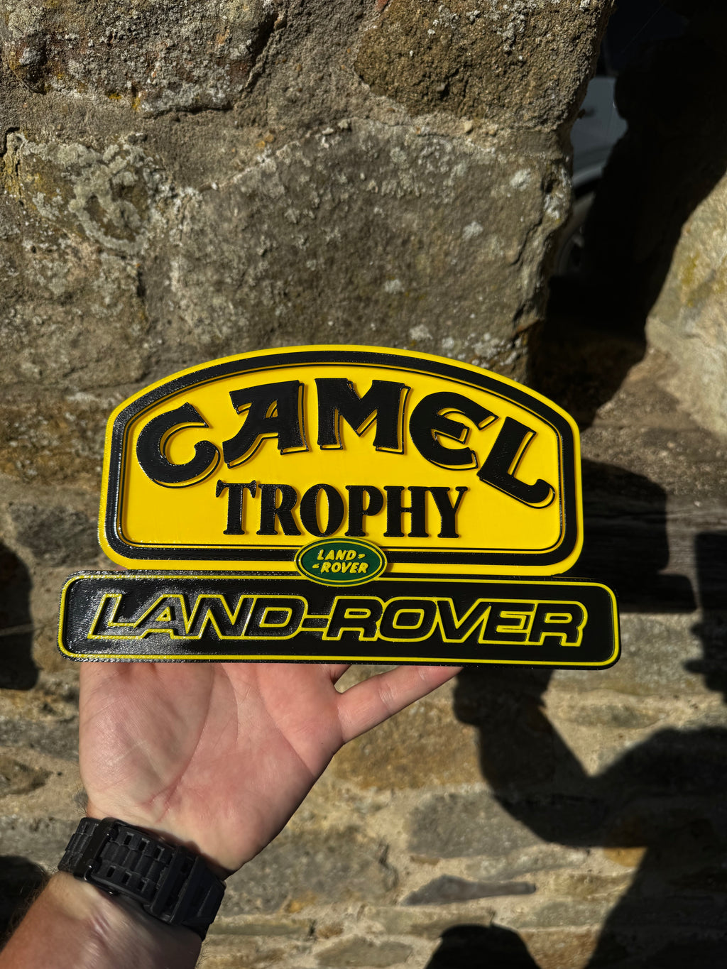 Land Rover Camel Trophy – 3D Printed Display Sign