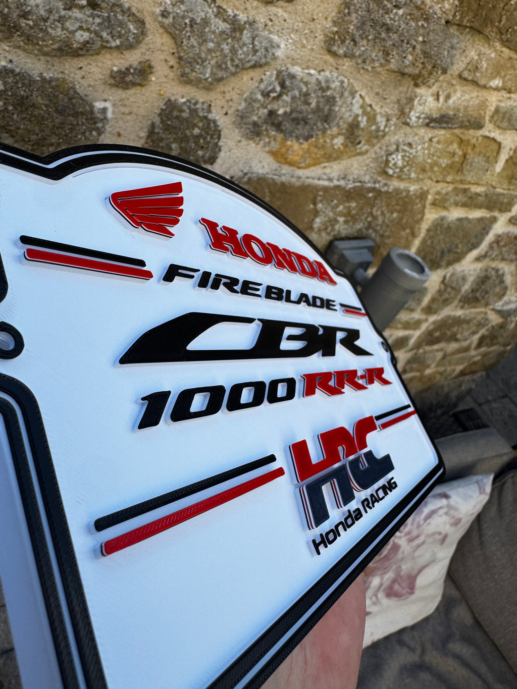 Honda Fireblade CBR1000RR-R HRC 3D Wall Plaque
