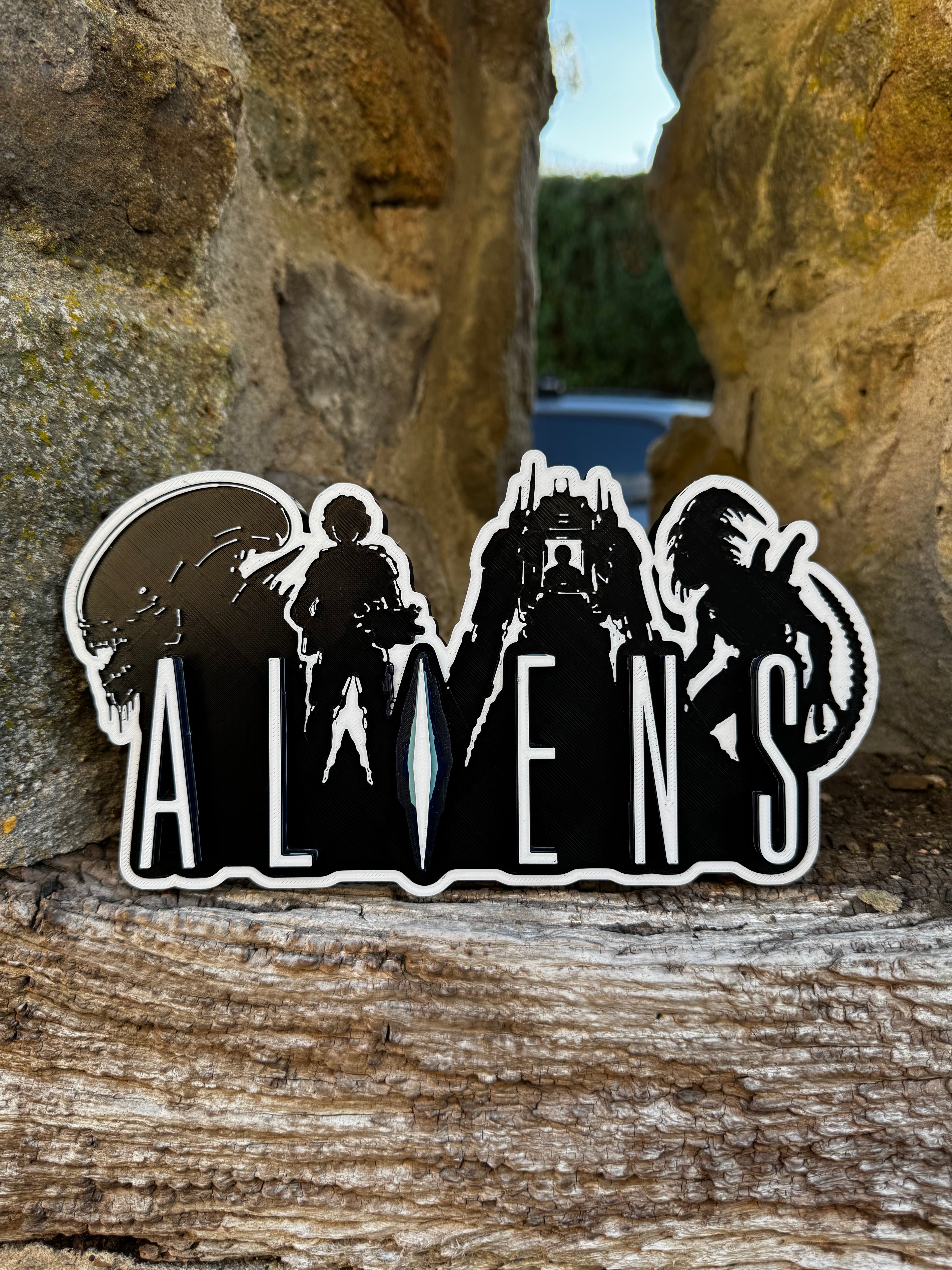 ALIENS Movie 3D Wall Plaque