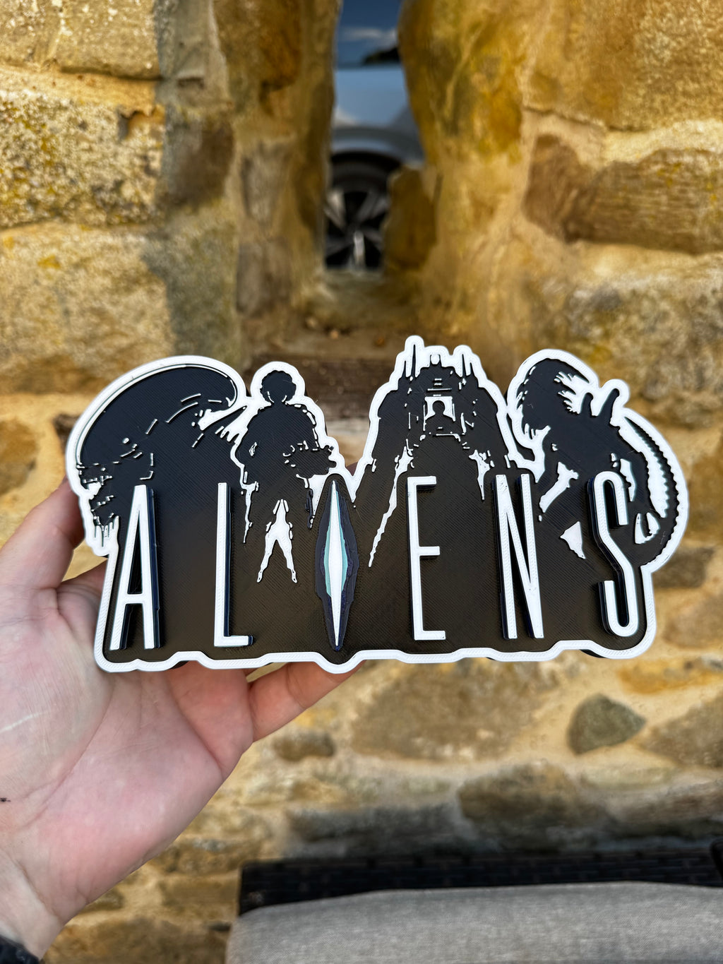 ALIENS Movie 3D Wall Plaque